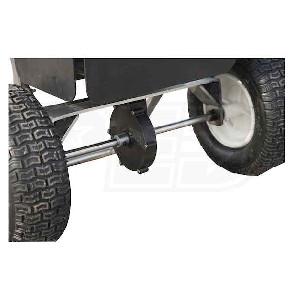 SaltDogg 100 LB. Stainless Steel Push Broadcast Spreader SaltDogg WB201G