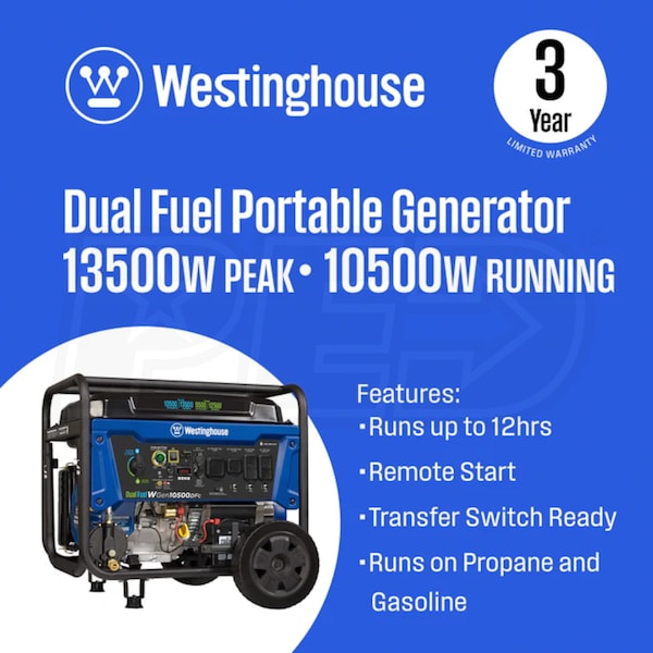 Westinghouse WGEN10500DFC