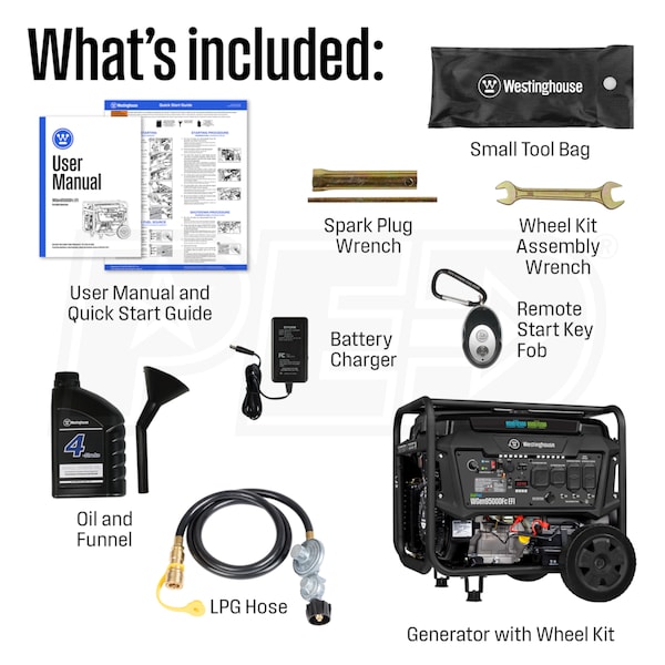 Westinghouse WGEN9500DFC EFI