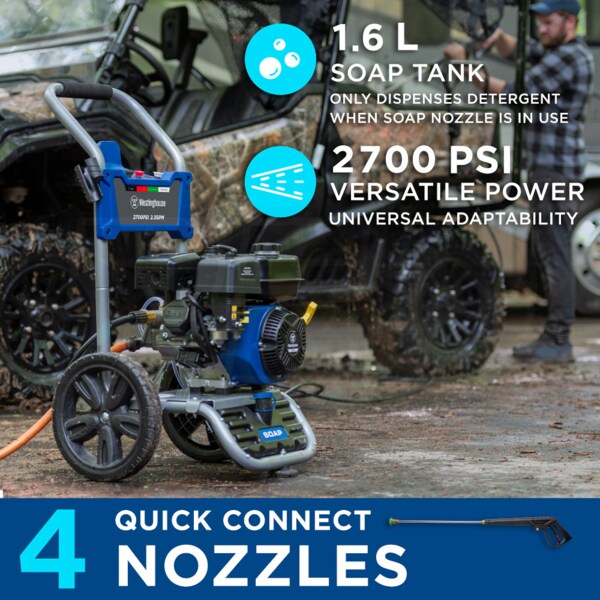 Westinghouse Pistola Di Ricambio Ricondizionata Per WPX2700 - Foto 10