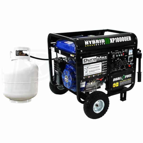 DuroMax 8000 Watt Electric Start Hybrid Elite Dual Fuel Portable