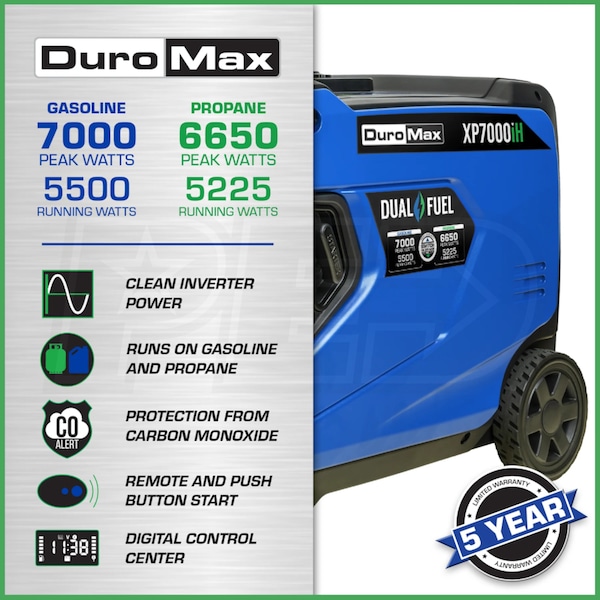 DuroMax XP7000IH