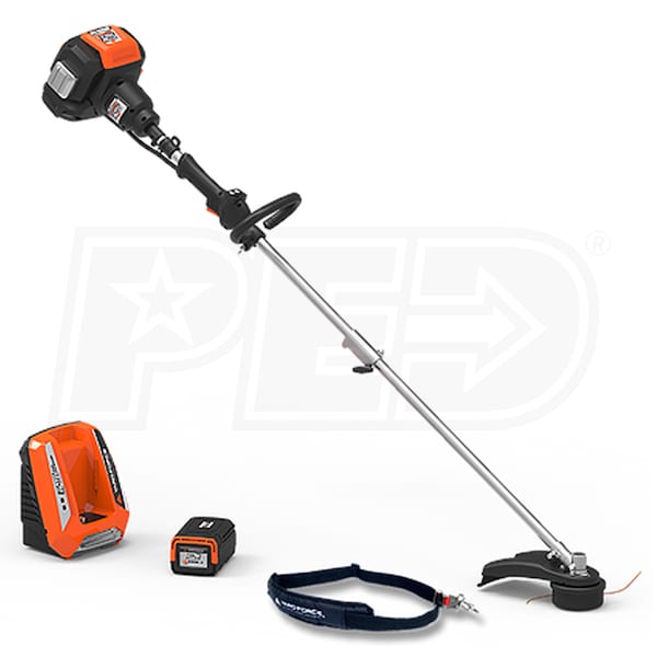 Yardforce 60v Line Trimmer with 2.5 Ah Battery and Charger