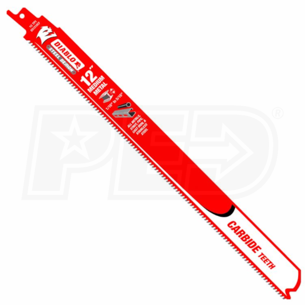 Diablo Tools Carbide Blade for Medium Metal 12" 10 Teeth Per Inch