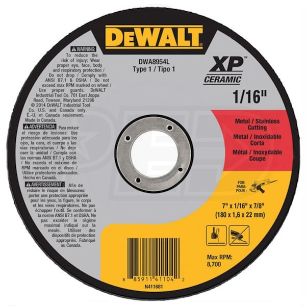 DeWalt Portable Power Tools DWA8953F