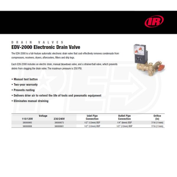 Ingersoll Rand EDV2000