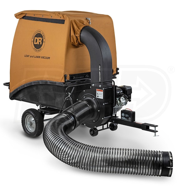 DR PREMIER 240 6.6HP Leaf & Lawn TowBehind Vacuum w/ Electric Start