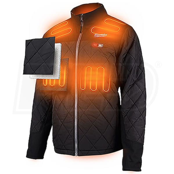 Milwaukee 203B20XL M12™ Heated Axis™ Jacket Kit XL Black