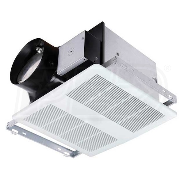 Continental Fan Tranquil Bathroom Fan Multispeed DC Motor 140 CFM