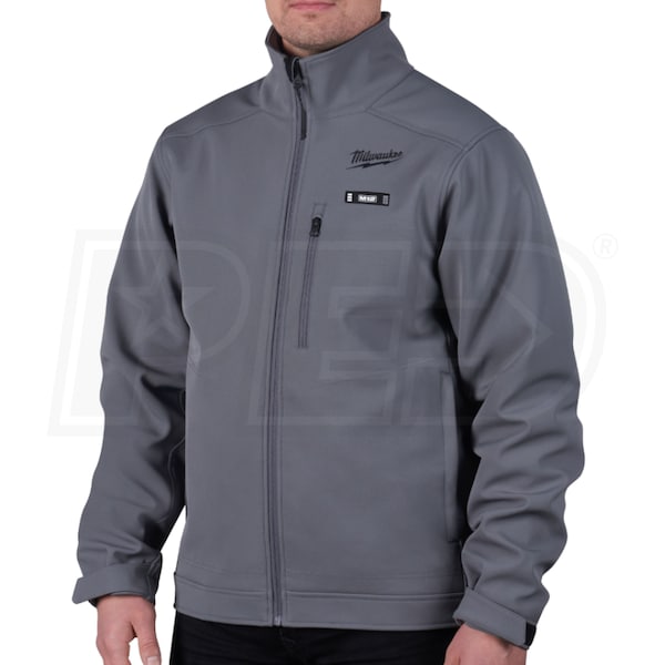 Milwaukee 204G21S M12™ Heated Toughshell™ Jacket Kit SM Gray