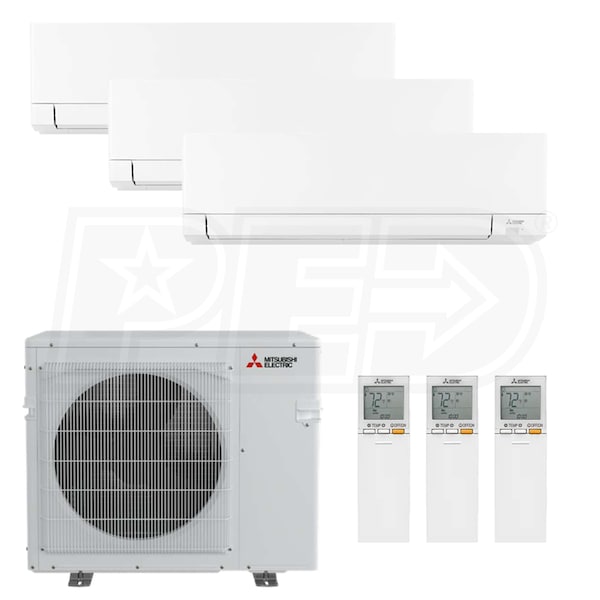 Mitsubishi MXZ-3D24NL 2-MSZ-GX06NL MSZ-GX15NL