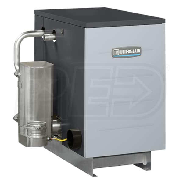 WeilMcLain GV90+4 97K BTU 91.2 AFUE Hot Water Gas Boiler