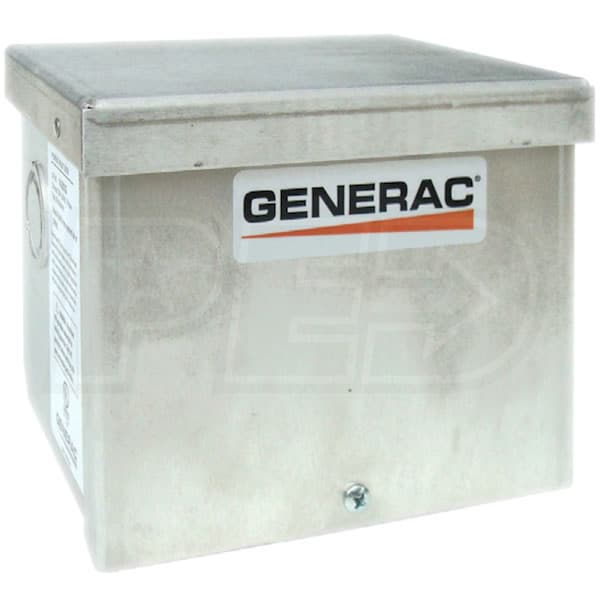 Generac 6344 50Amp (Twistlock) Raintight Aluminum Power Inlet Box
