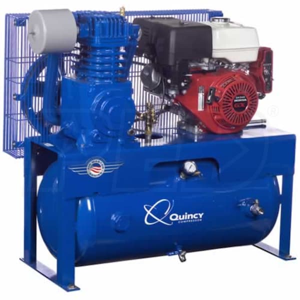 Quincy 11HP 30Gallon TwoStage Truck Mount Air Compressor w/ Honda